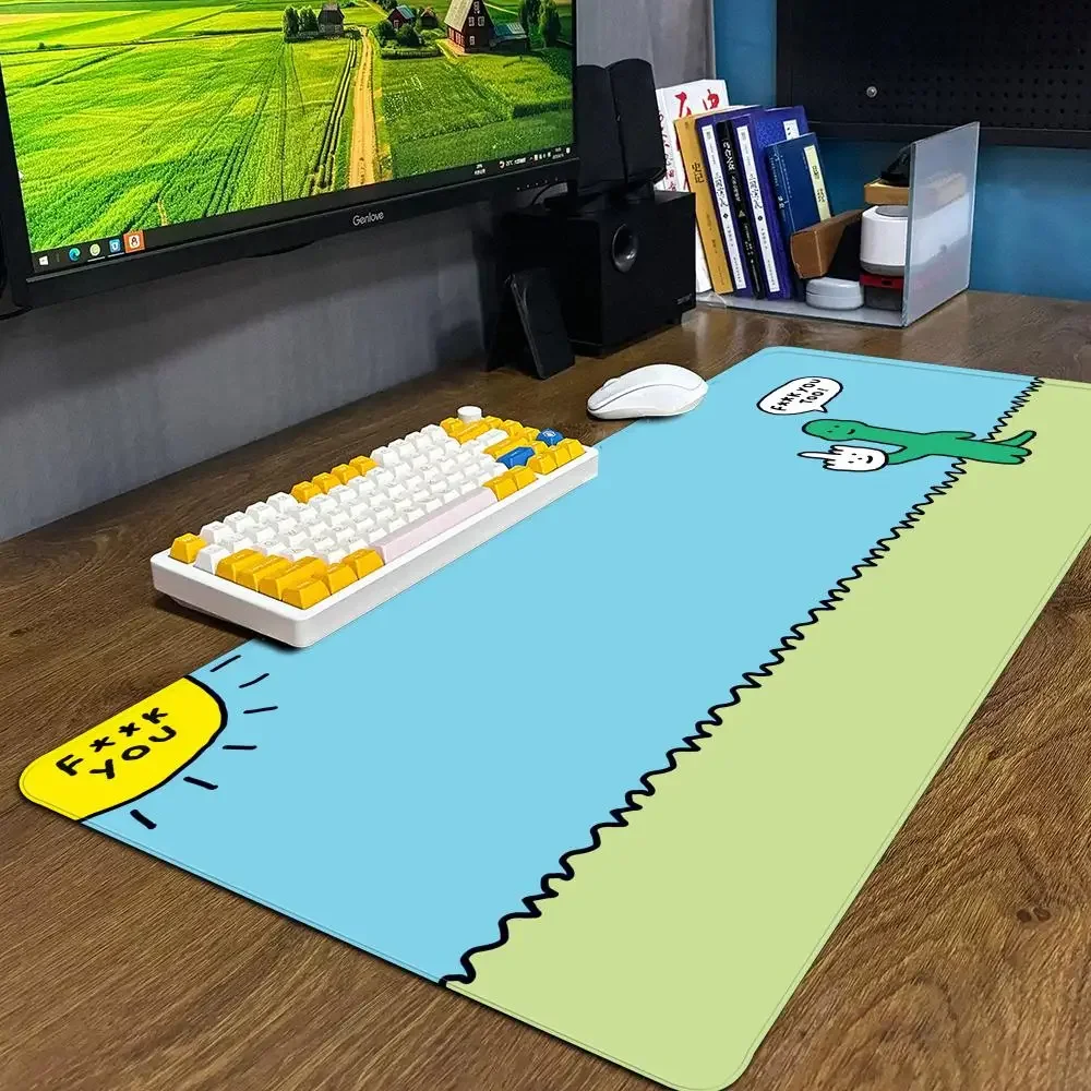 Joguman Studios Mauspad, Mauspad, XXL, Computerzubehör, große Tastatur, Laptop-Tischunterlage, das neue Produkt für Gamer-Gaming