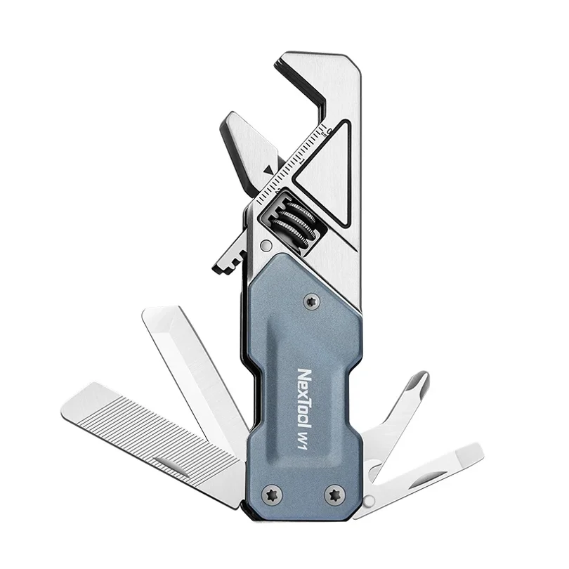 Nextool's multi-functional W2 mini wrench and pliers combination folding tool comes with a portable wrench