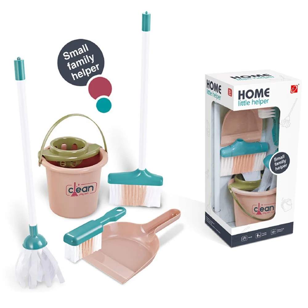 5/8/18/23個入り 多色 キッズお掃除おもちゃセット アクセサリー 電動掃除機とモップセット 掃除道具 プラスチック製