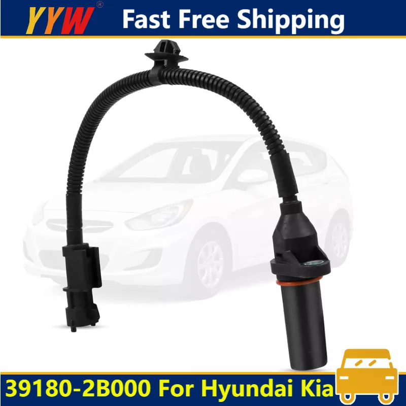 

OEM Crankshaft Position Sensor 39180-2B000 Fits For Hyundai Elantra Accent Kia Soul 2011~2024 Engine Crankshaft Position Sensor