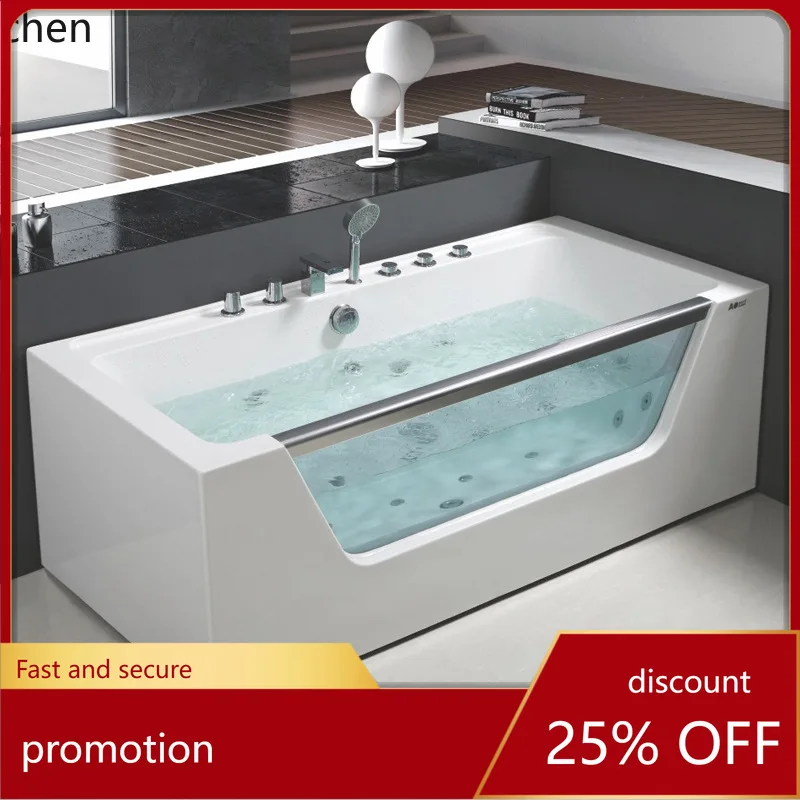 

HXL Freestanding Acrylic Massage Bathtub Acrylic Bathtub