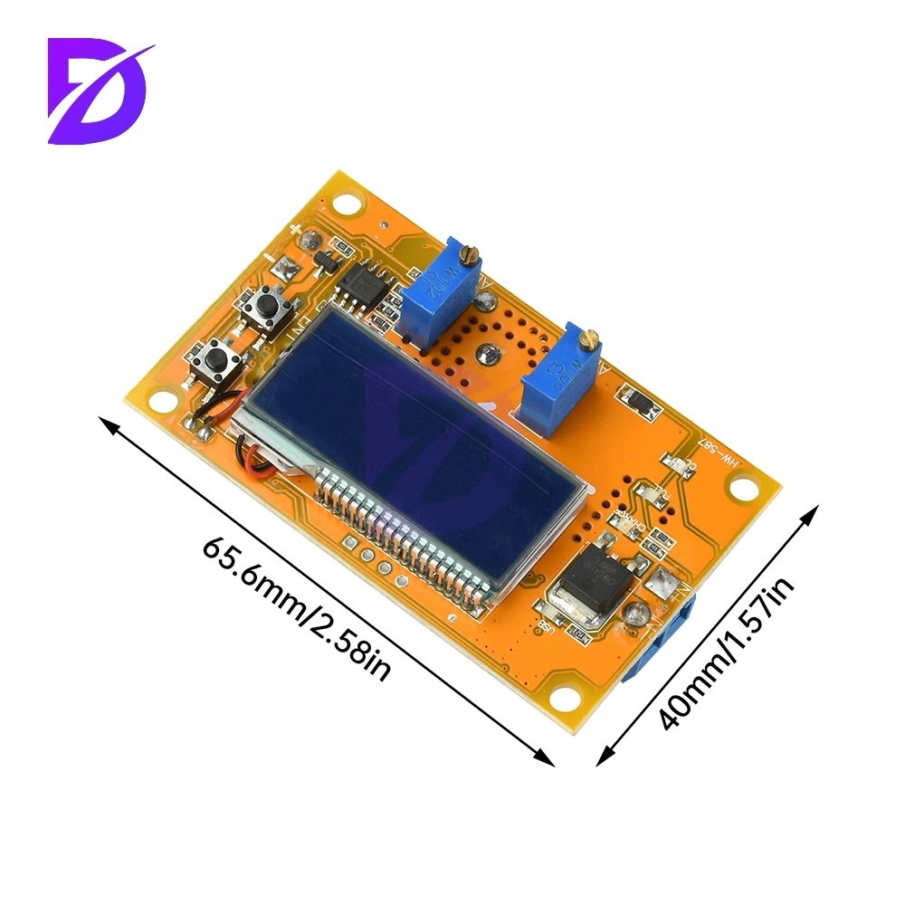 DC-DC 8v-36v a 1.25v-32v 4.2a display digital ajustável de alta potência step-down módulo de alimentação tela lcd de corrente de tensão constante