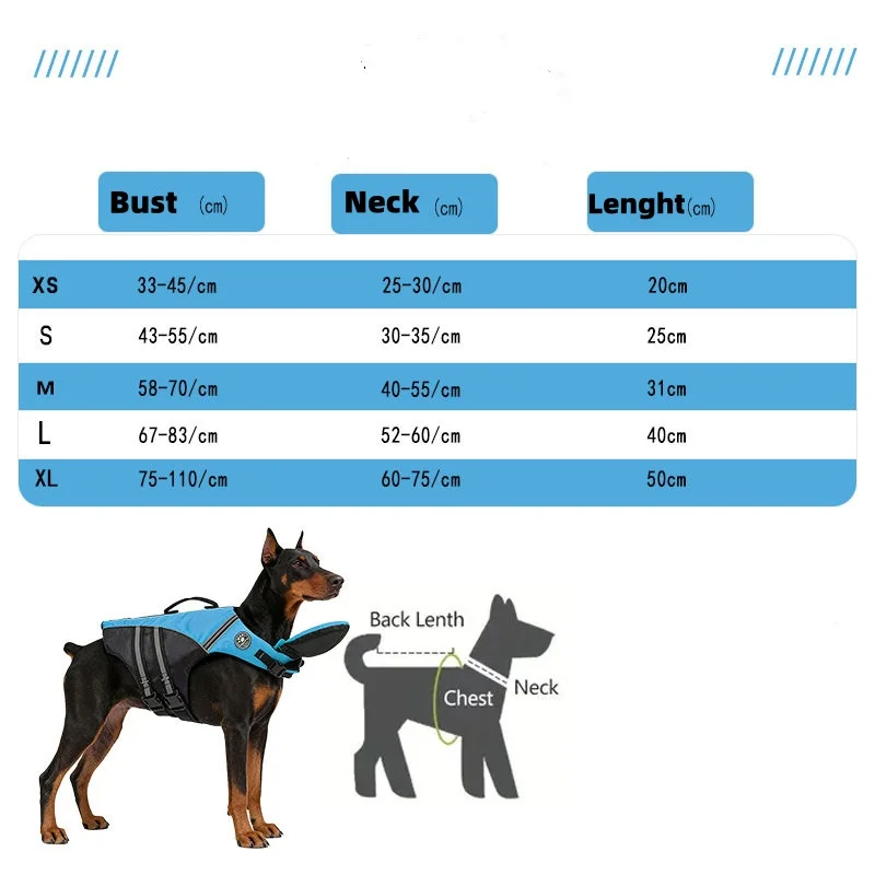 Hundeschwimmweste Mit Kinnstütze, Auftriebsanzug Für Kleine Und Mittelgroße Hunde Zur Verhinderung Des Ertrinkens J095 S35A61655E4Dc44619F3Ff07569D5Ad273