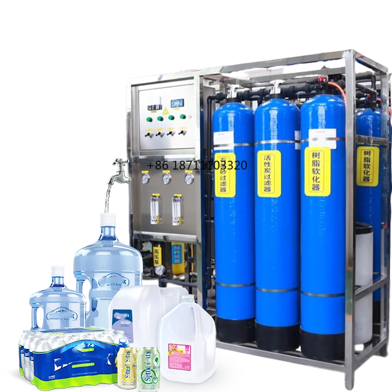 

Automatic 500l 1000l 2000lph Water Reverse Osmosis Drinking Water System Osmoser Ro Water System Treatment