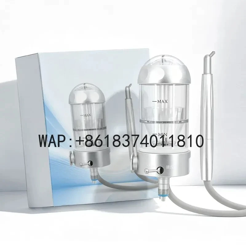 Jingnuo PSJ-02 Máquina de arenado con turbina, Prophy Jet, Lijadora de flujo de aire, Blanqueador de polvo, Limpiador dental