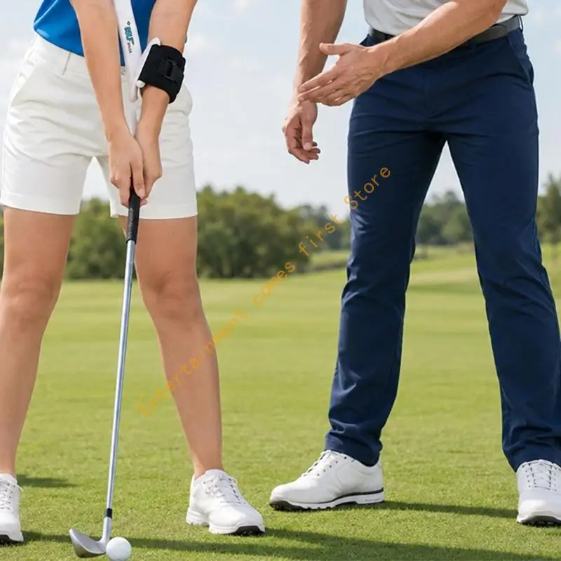Golf Arm Position Trainer with Adjustable Strap for Width Practice Use 55KD