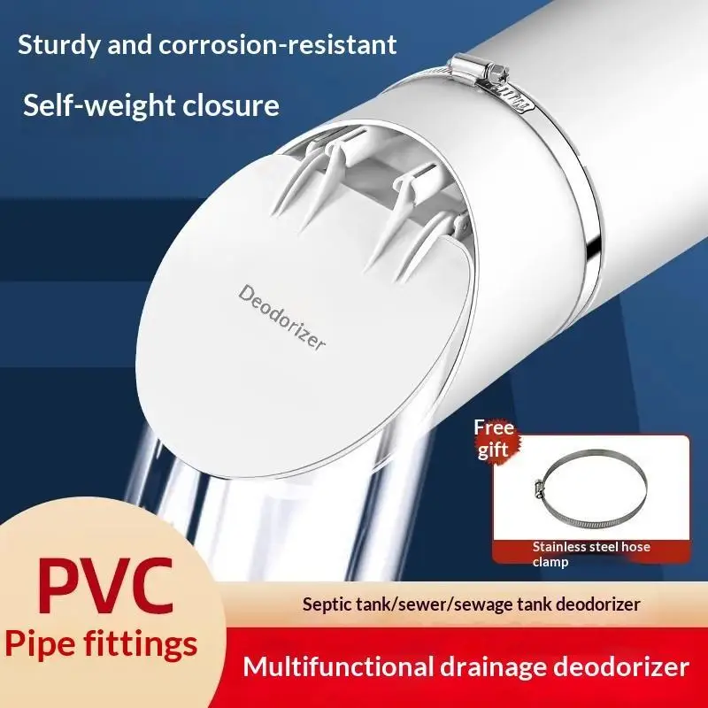 Anti Odor Stopper Floor Drain One Way Valve Shower Drainer Drain Strainer Seal Cover Sewer Install Kitchen Bathroom Accessories