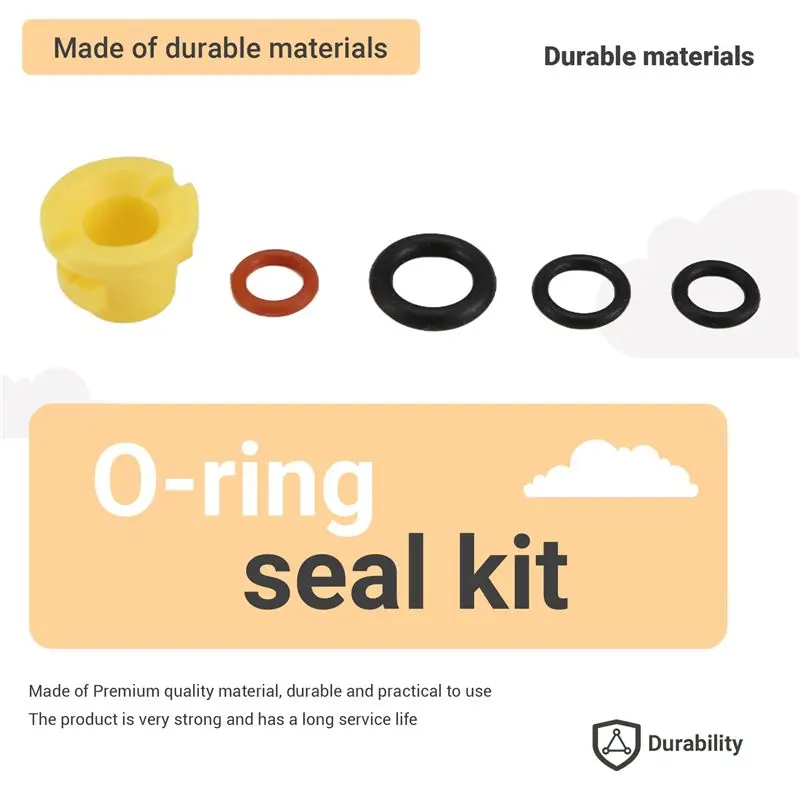 Kitchen Appliance O-Ring For Karcher Lance Hose Nozzle Spare O-Ring Seal 2.640-729.0 Rubber O-Ring Pressure Washer For K2 K3 K4 view 5