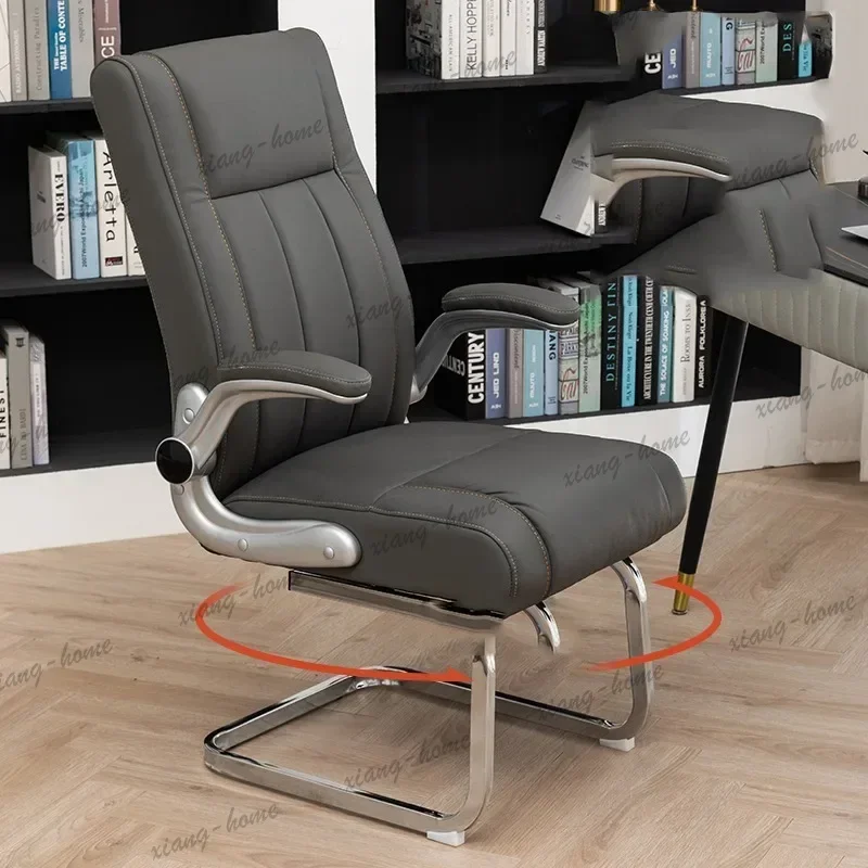 lsReliable Versatile Reclining Office Chair Contemporary Classic Adjustable Refined Office Chair Chaise Bureau Home Furniture