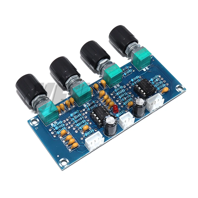 XH-A901 NE5532 لهجة مجلس preamp قبل أمبير مع ثلاثة أضعاف باس تعديل حجم المضخم المسبق لهجة تحكم للوحة مكبر للصوت