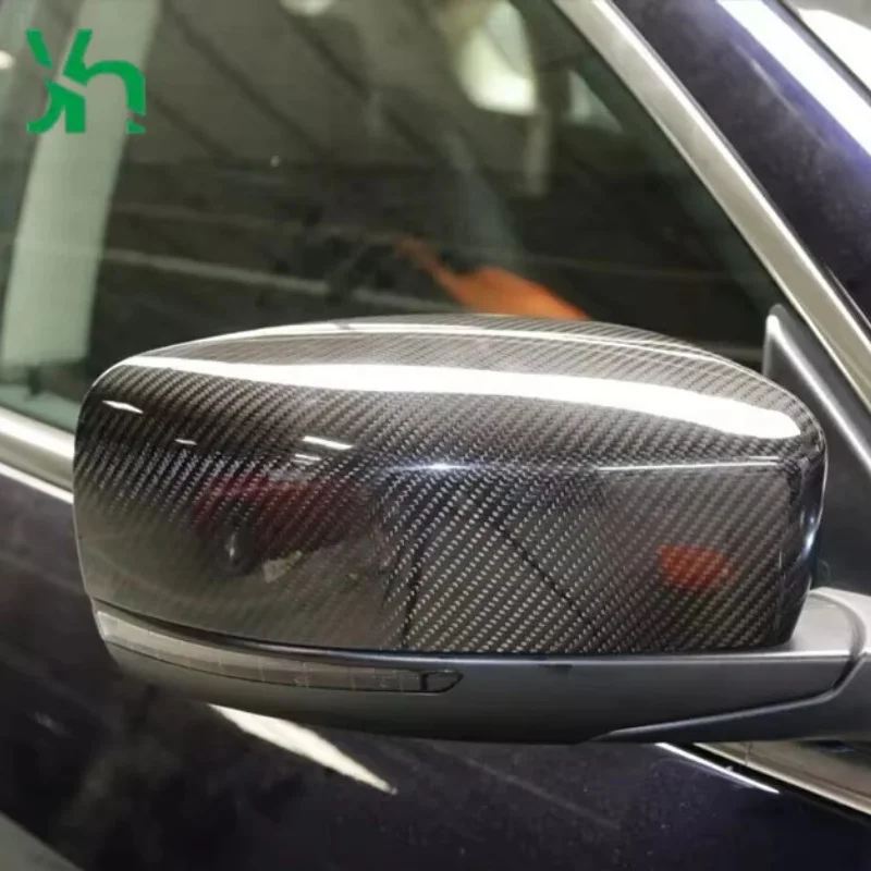 لمازيراتي كواتروبورتي ألياف الكربون غطاء مرآة الرؤية الخلفية الجانبية الملحقات الخارجية استبدال مرآة الرؤية الخلفية