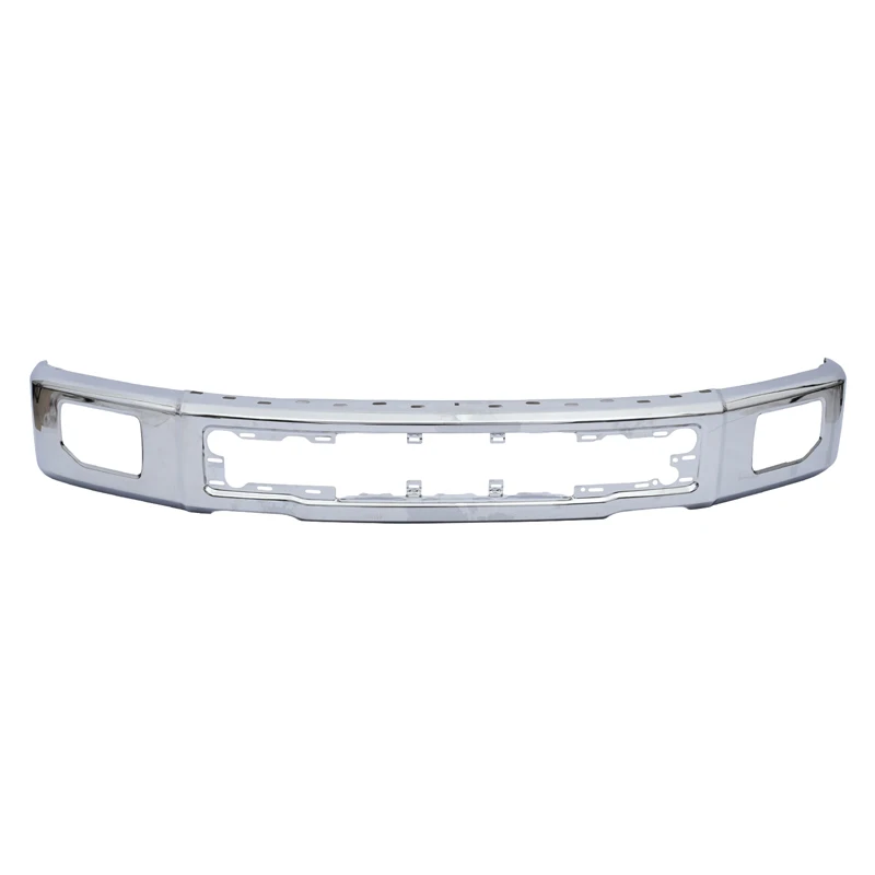 

Auto Part Chrome With Fog Lamp Holes Front Bumper for Ford F150 2015 2016 2017 FO1002422