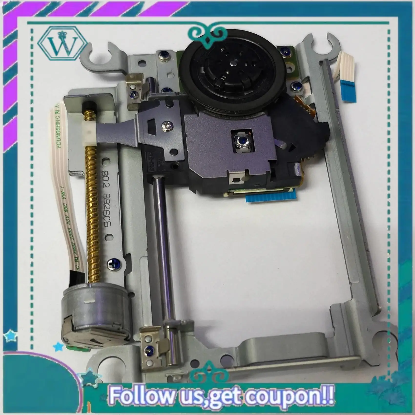 A75Q-TDP182W 79000 عدسة الليزر البديلة مع آلية سطح السفينة، عدسة الليزر لآلة الألعاب لـ PS2 Slim/Playstation 2 Optical