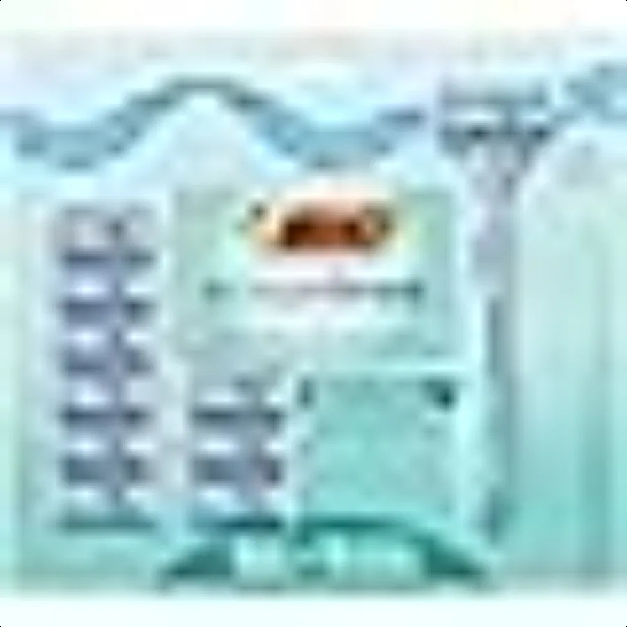 EasyRinse AntiClogging Refillable Women's Razors With 4 Blades 1 Handle and 9 Refill Razor Cartridges Razor Kit