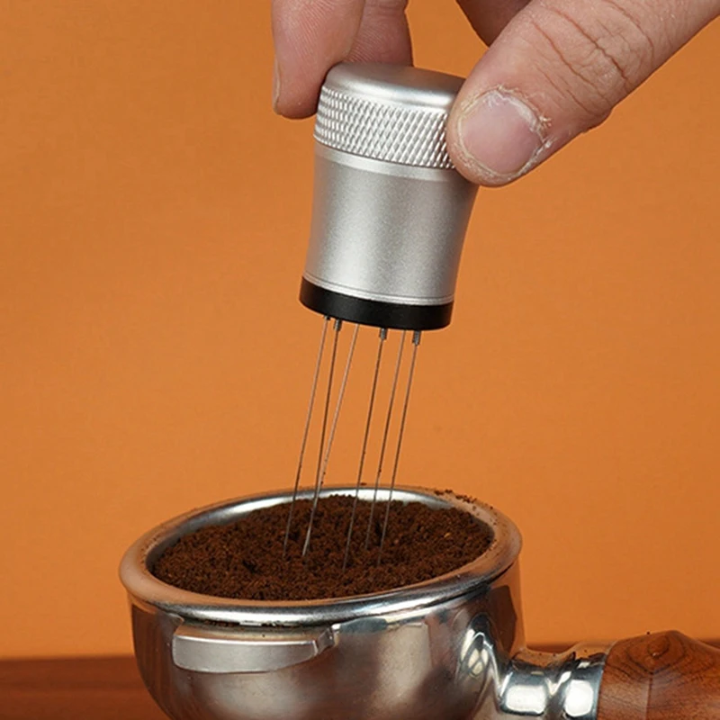 コーヒー色の粉末針,布粉針,スティック,コーヒー攪拌機,取り外し可能で洗える,6ピン