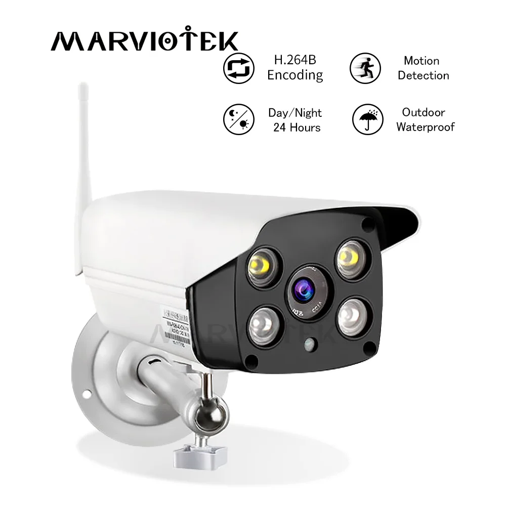 

IP Camera Outdoor Video Surveillance IP Camera wifi Home Security Bullet Camera Wireless Mini CCTV Cameras 1080P Night Vision IR