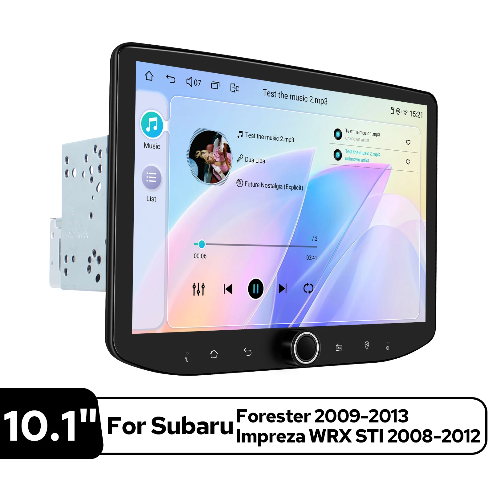JOYING 10.1 Inch 1280x800 Touch Screen Car Radio Stereo For Subaru Forester WRX STI 2008-2012 Wireless CarPlay Android Auto