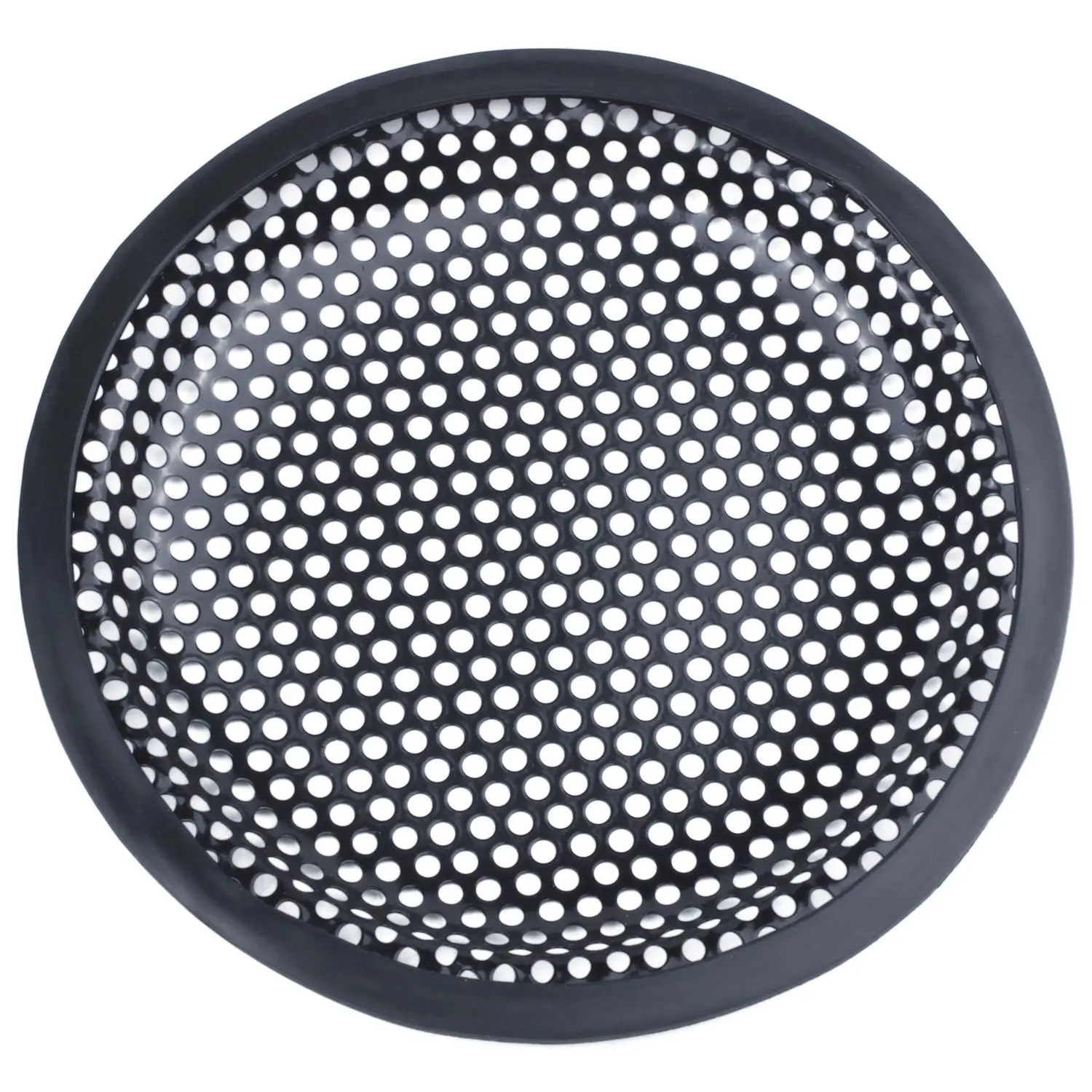 6.5inch Metal Mesh Round Car Woofer Cover Speaker Grill Black 2