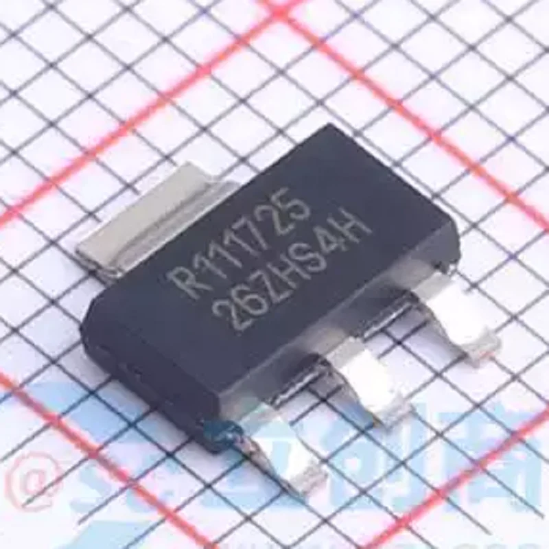Integrated Circuits (ICs) REG1117A-2.5/2K5 Linear Voltage Regulator IC Positive Fixed 1 Output 1A SOT-223-4