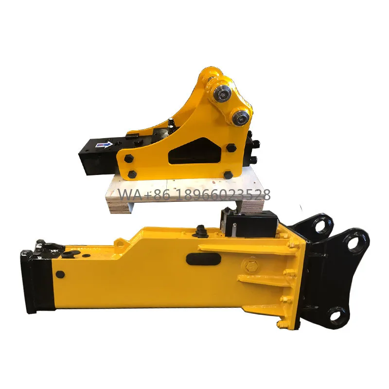 المطرقة الهيدروليكية لكسارة الصخور الهيدروليكية ذات الصندوق الصامت مع إزميل 68 مم #1