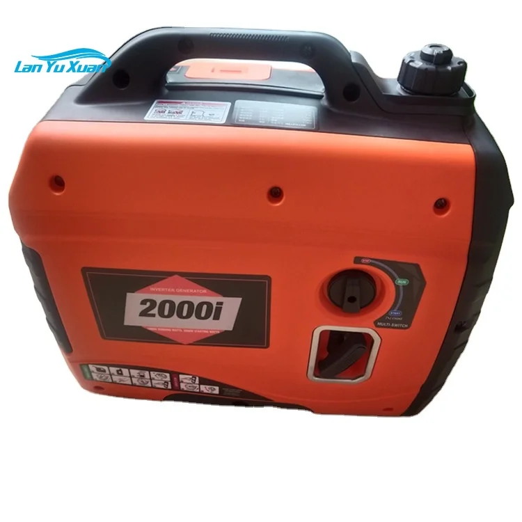 Recoil Start Lower Noise 2000i Inverter Generator 1.8KW  230V Portable Gasoline Inverter Generator