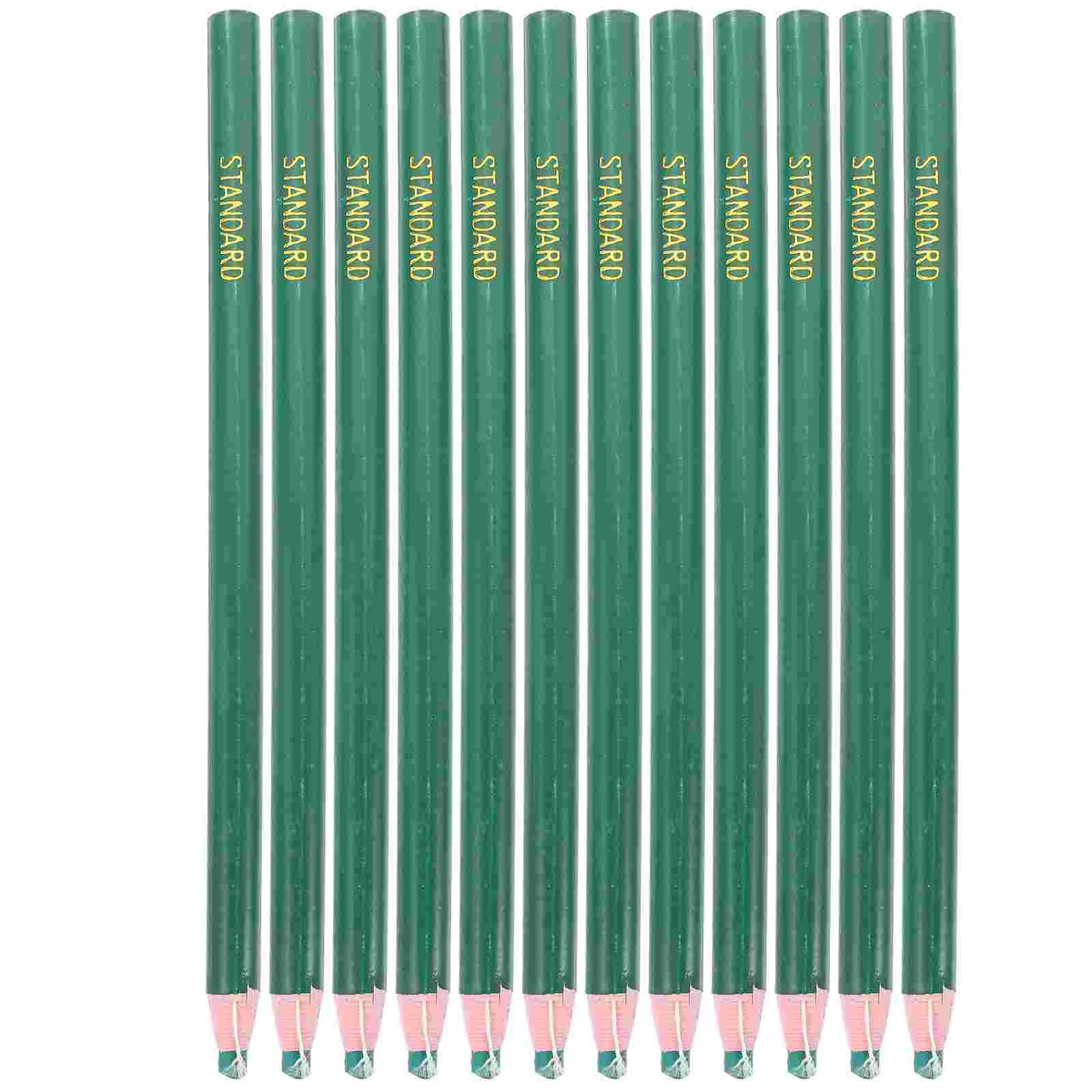 

12PCS Peel-off Wax Pen Easy to Remove Marker for Ceramic Glass Cloth Metal Wood (Green) peel-off marker