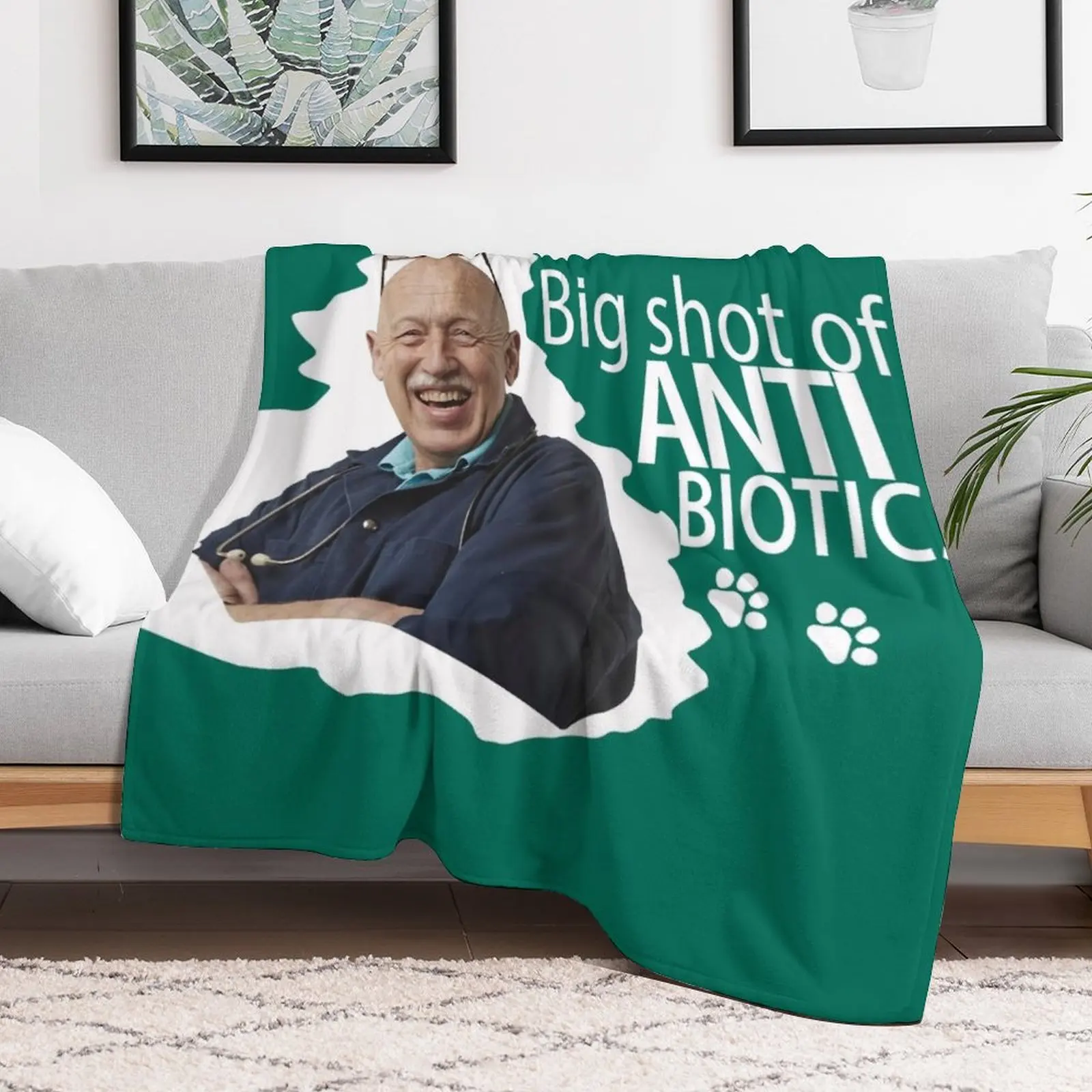 Big Shot Dr Pol Throw Blanket for babies Shaggy valentine gift ideas Blankets