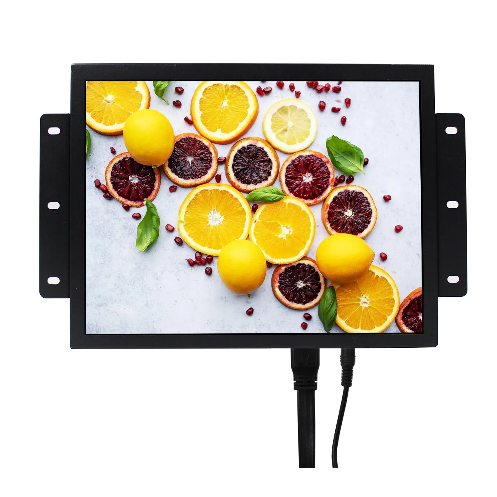 12.1inch 800x600 LCD Monitor Screen 700nits Brightness VS121ZJ01 H/D DVI VGA Video Input for Wall Mounted Advertising Screen