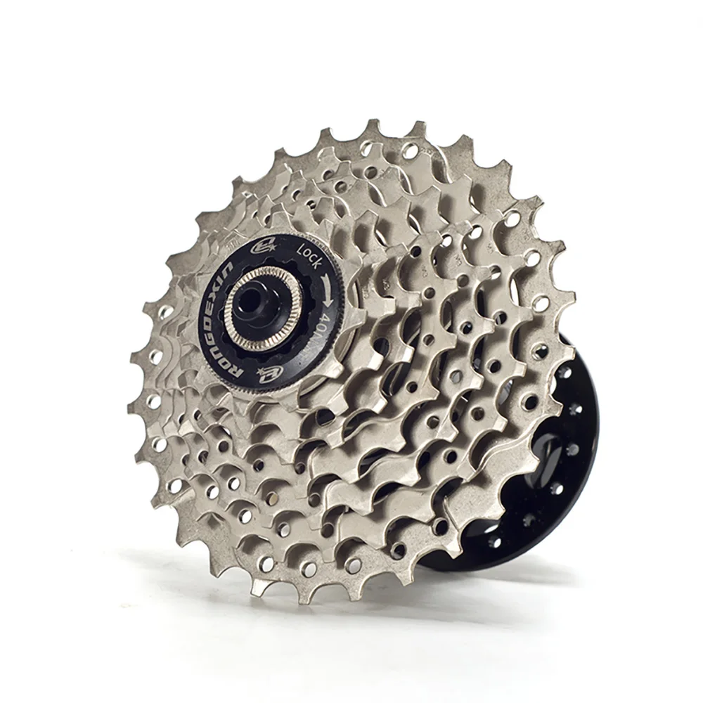 Folding Bike Freewheel Cassette, 7 Speed Flywheel, 21S Sprocket, 11-28T, Silver Bicycle Parts, Mtb Cassette, 7V