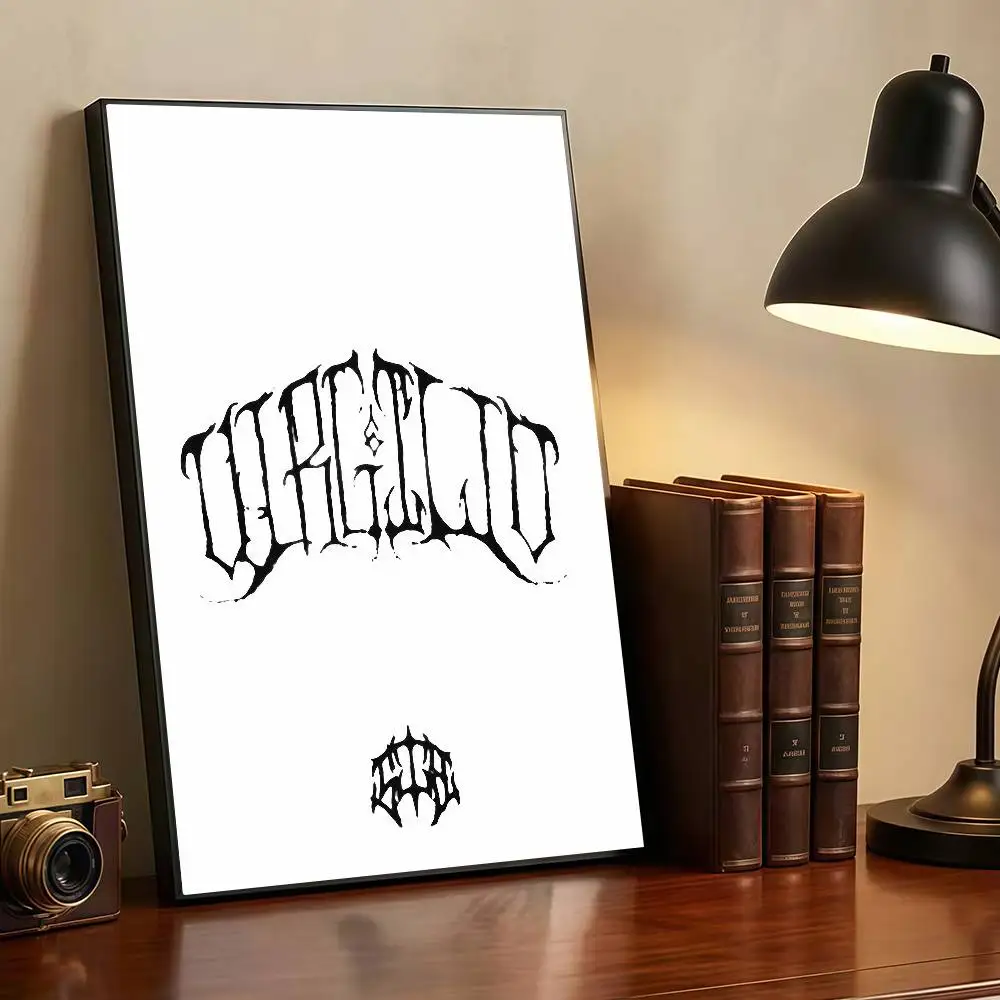

Singer B-Bunii VIRGILIO Peelable Self-adhesive Poster Stickers Are Suitable For Frameless Wall Decoration In A Room