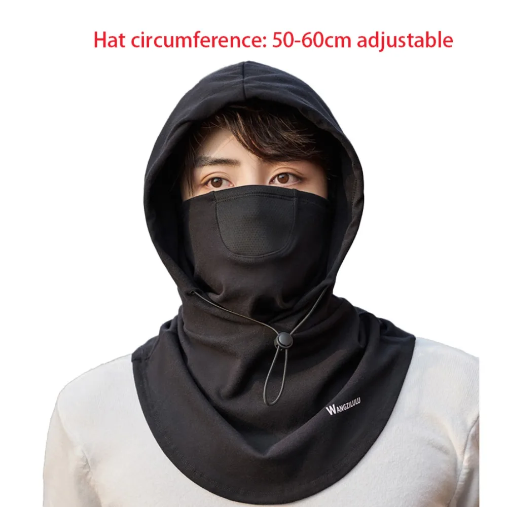 Hot Sale Filter Screen Head Cap Windproof Mask Cap Pullover Cap Unisex Autumn Winter Warm Head Cover