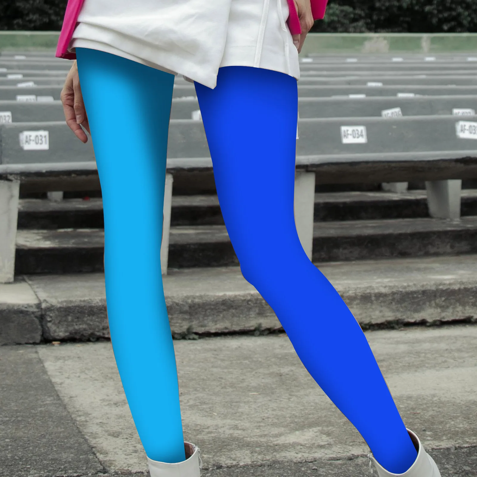 

Two-color Stockings Colors Tights Size for Women Thigh Stripe Women's