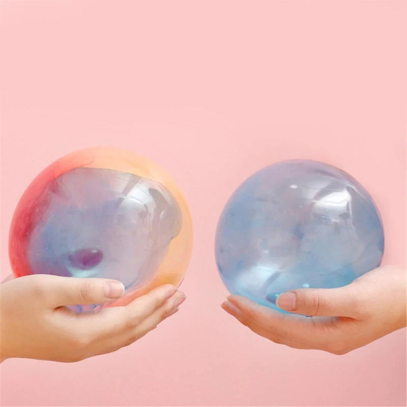 Blow Bubble Toy for Kids DIY Craft for Girls, Boys Nostalgia Gifts Random Color Safe Material for Large Bubble