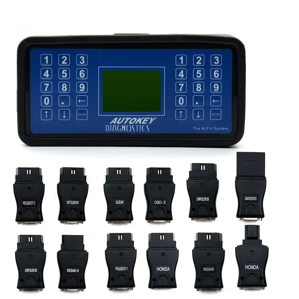 Latest V16.9 MVP Key Programmer Support English/Spanish MVP Pro Key Decoder Update of AD100 Code Reader For Multi-Cars