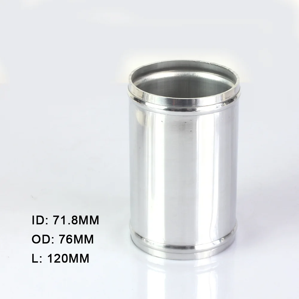 

Universal Aluminum Hose Tube For Turbo Intercooler Engine Air Intake Pipe Adapter Joiner Connector 51mm/57mm/63mm/70mm/76mm
