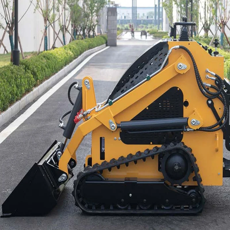 جرافة انزلاقية عالية الأداء مخصصة، قوية ومتينة، مناسبة لعمليات مواقع البناء المعقدة المختلفة