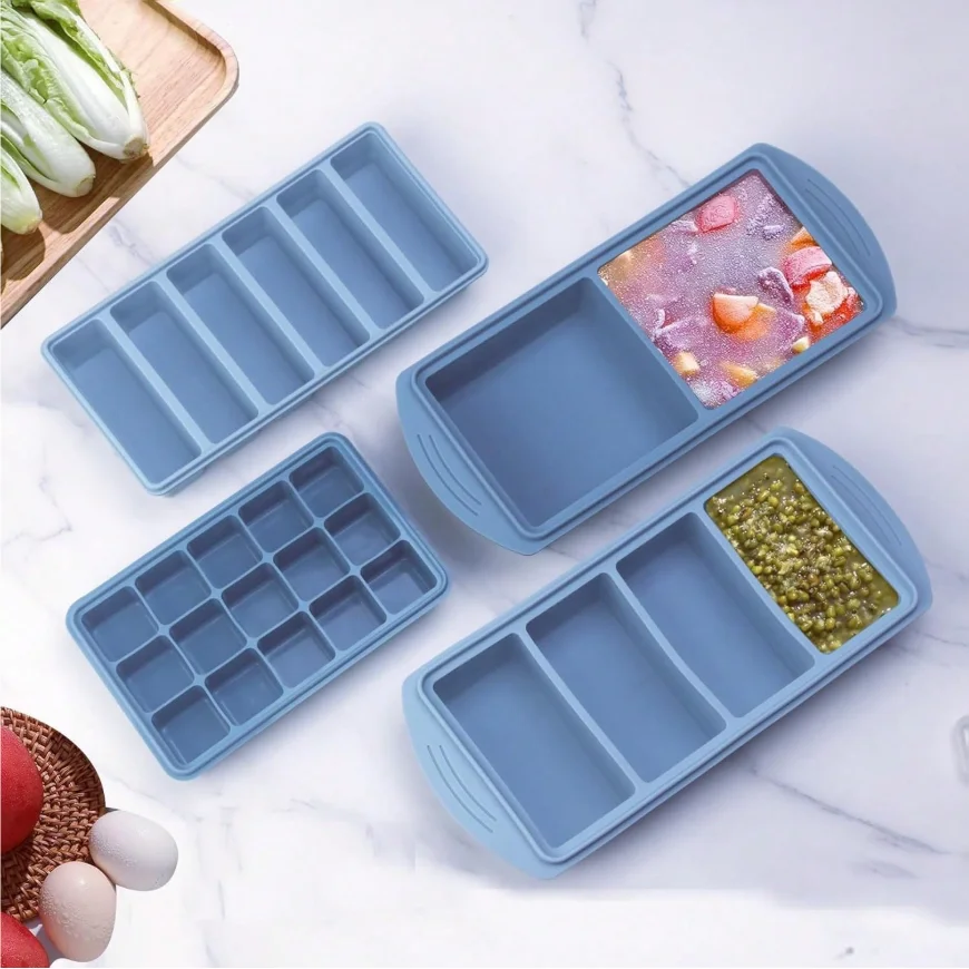 Silicone Freezer Molds Gift Se - Meal Prep Menu review and price