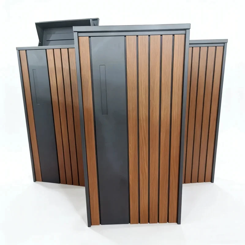 Factory Hot Sales Customizable Secure Outdoor Package Delivery Metal Parcel Box Easy Installation Apartment Use