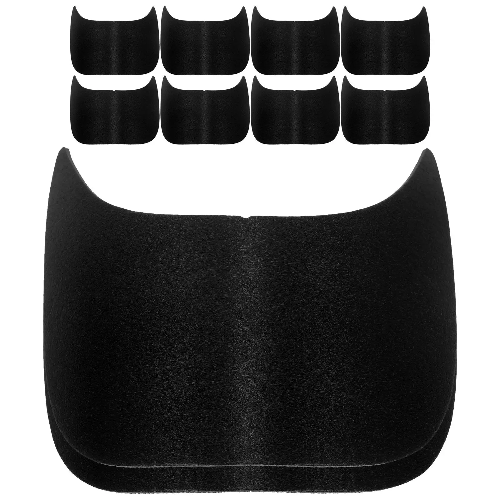 

20Pcs Hat Brim Insert Plastic Visor Shaper for Baseball Caps Adult Cap Liner Lightweight Portable Elegant Versatile DIY Cap