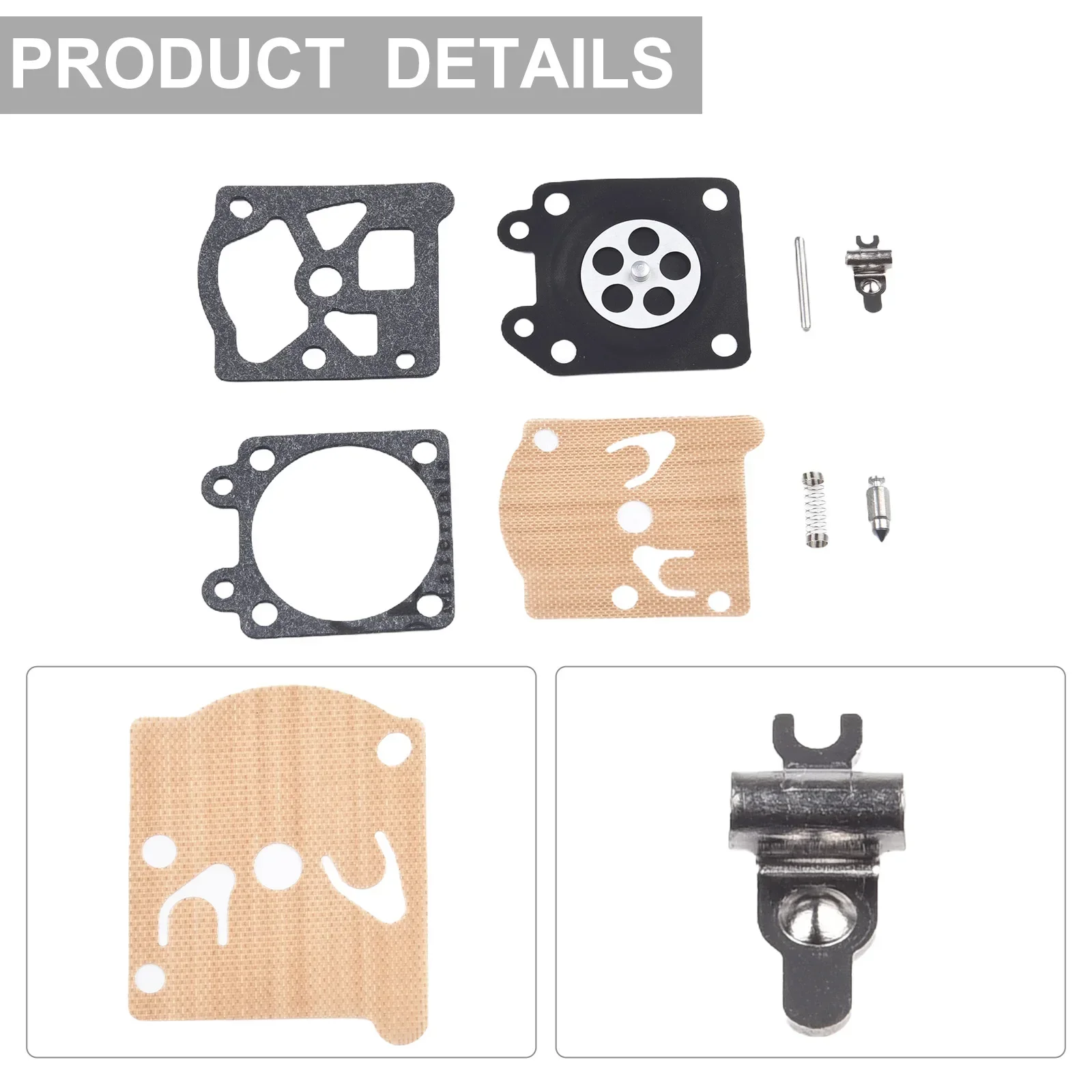 Accessories Diaphragm Replacement Repair Kit 1 Set 3800 5200 4500 5800 45CC 5200 58CC Carburetor Brand New High Quality