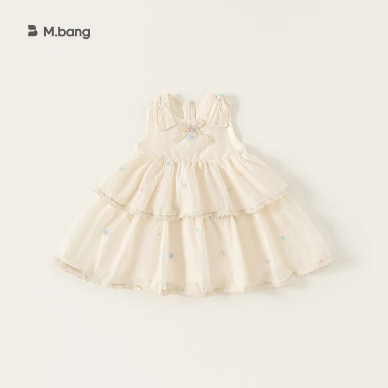 

Children's Clothing New Summer Girls' Dress Sleeveless Vest Skirt Mesh Thin Children's Princess Pretty Dress