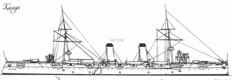 

1/700 Soviet Russian Navy Kassaki Protective Cruiser Model Ship Toys Assembled Model Hobby