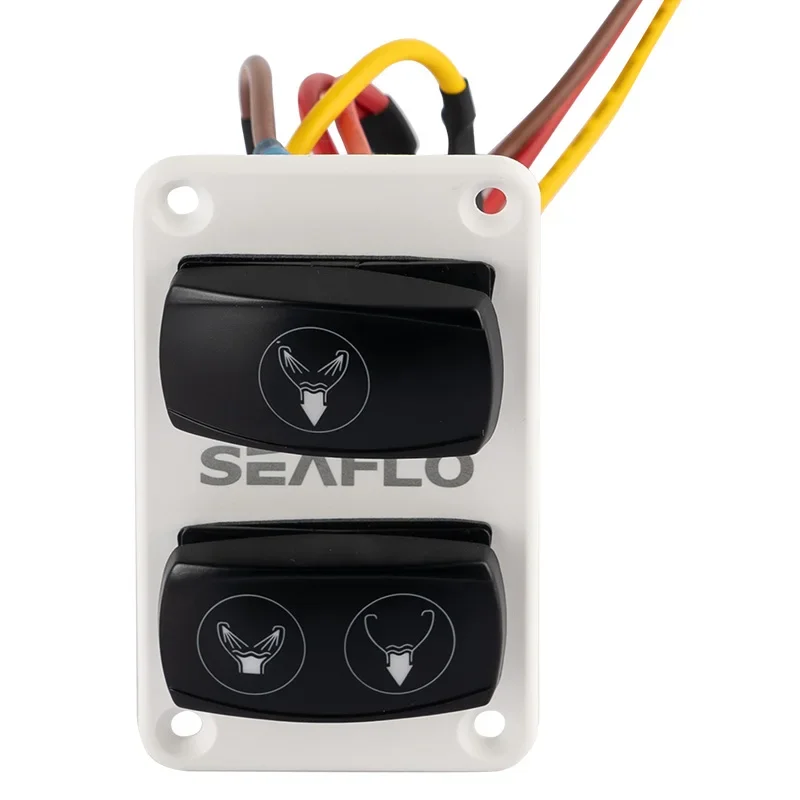 

SEAFLO Electric Marine Toilet Control Switch Panel for Marine Toilet - Switch Pane for Easy Operation
