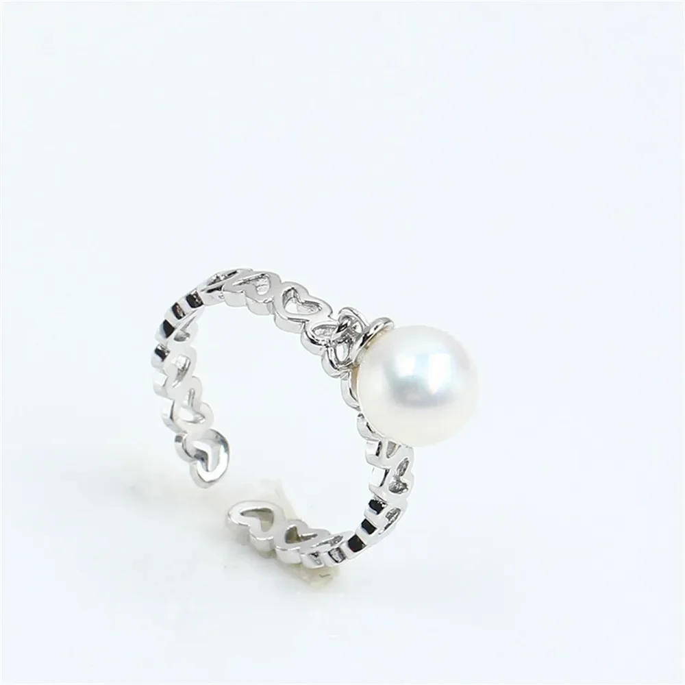 

Adjustable Gold Plated Pearl Ring Settings Findings & Accessories - for Jewelry Making Bulk Wholesale Craft Supplies 6-9mm