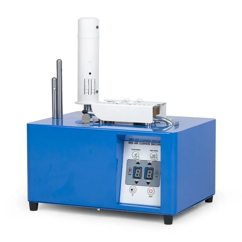 

Mini Automatic Plastic Buffer Air Cushion Hoist Bubble Film Wrap Column Pillow Bag Inflator Filling Packaging