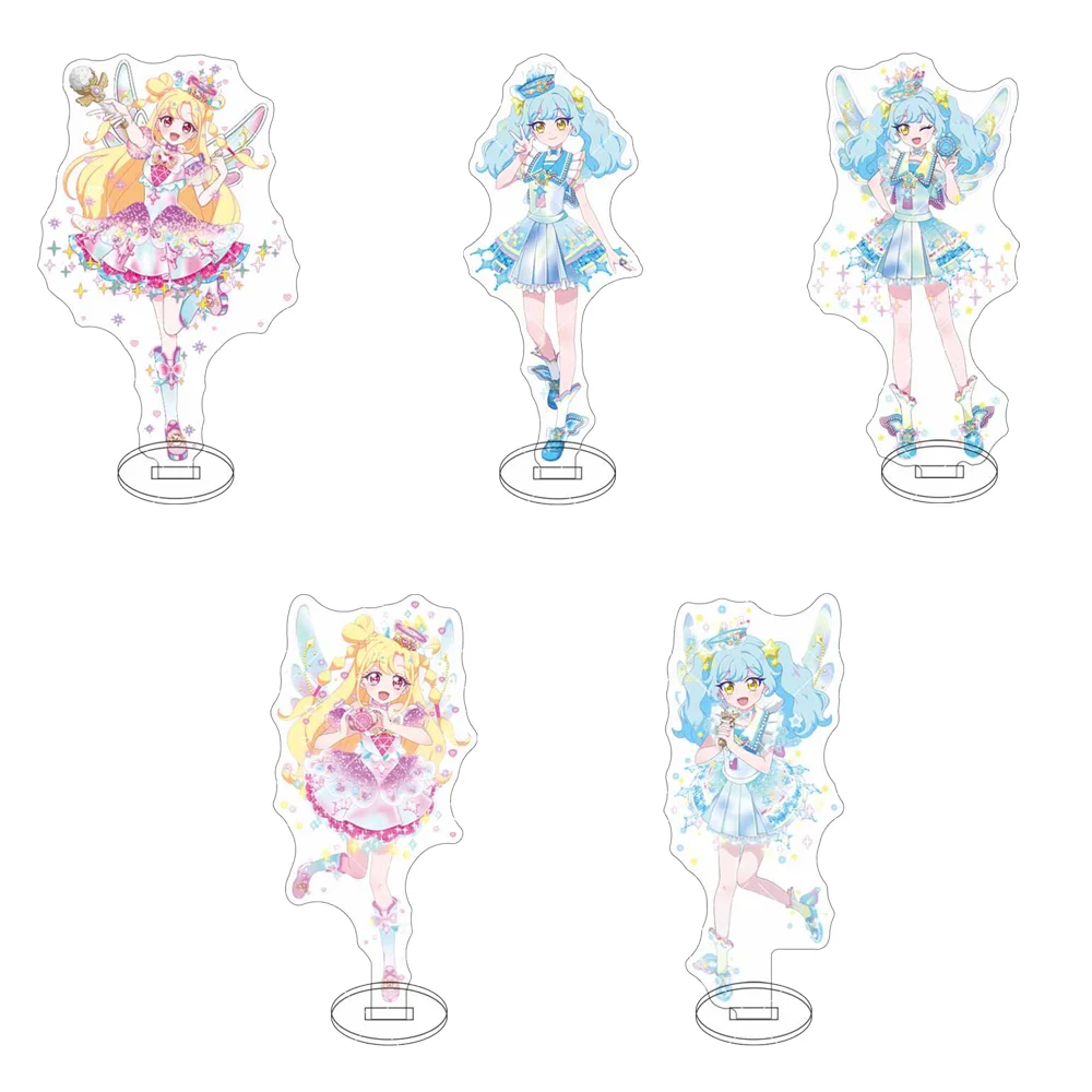 Llavero de 15cm del Anime Onegai AiPri, Figura de Acrílico, Modelo de Perso