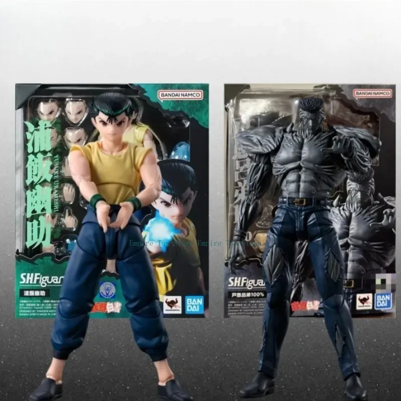 [In Stock] Bandai S.H.Figuarts Yu Yu Hakusho Yusuke Urameshi Younger Toguro 100% Anime Action Collection Model Figures
