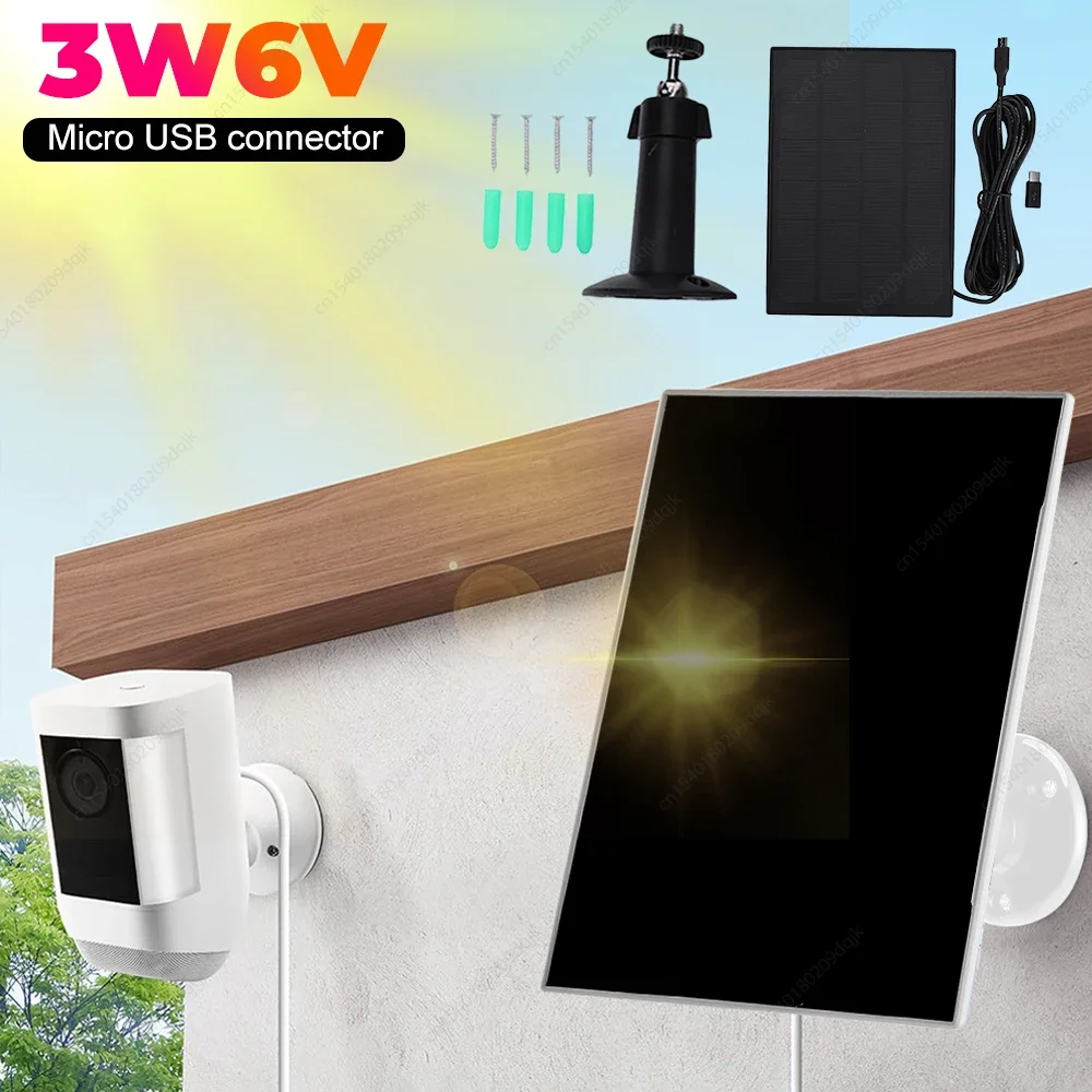 Solar Panel 3W 6V C… - image