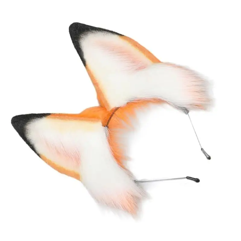 652f animal orelha bandana empregada hairhoop cosplay traje festa halloween cocar menina mulheres quadrinhos mostrar headwear