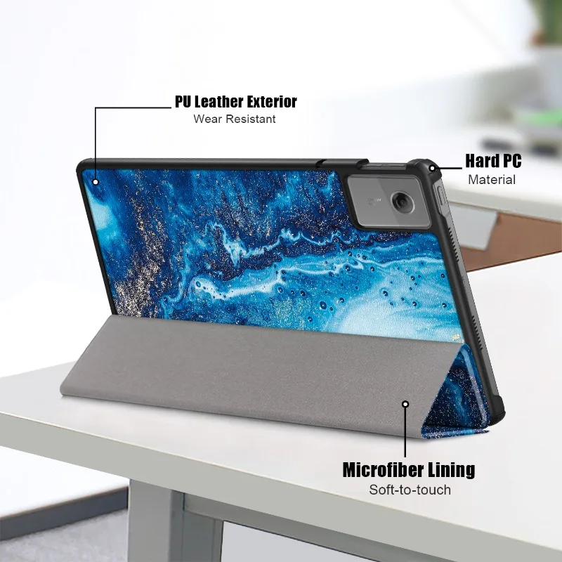 

For Idea Tab 11 Case Coque tb336fu tb336zu PU Leather Folding Hard Smart Cover For Funda Lenovo Idea Tab 11 inch Magnetic Case